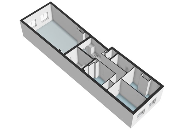 Floor plan - Amstel 188-2, 1017 AG Amsterdam 